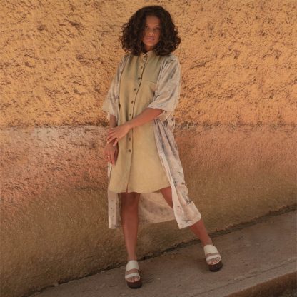Kimono Eco Print